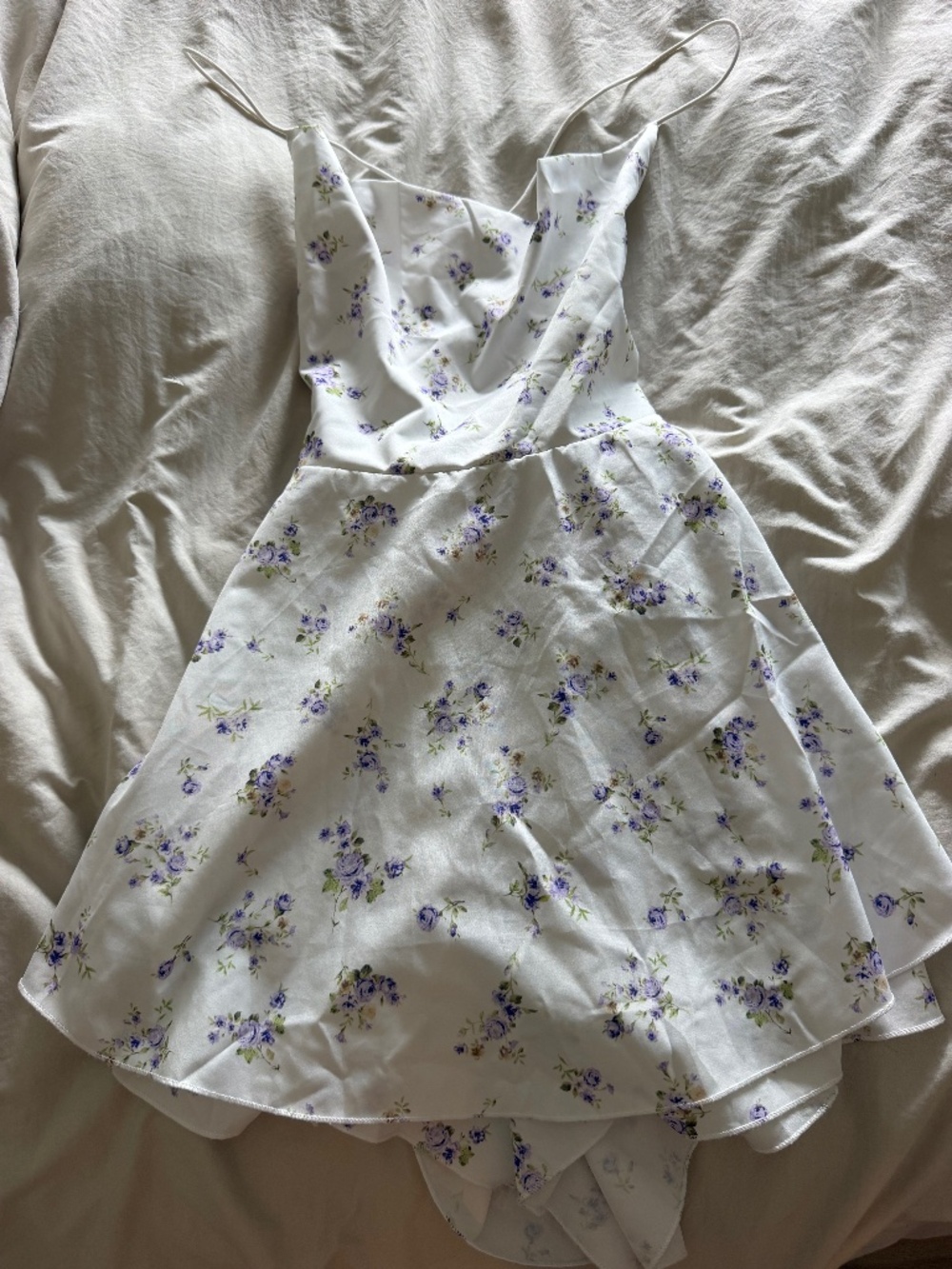 Mini dress with shorts